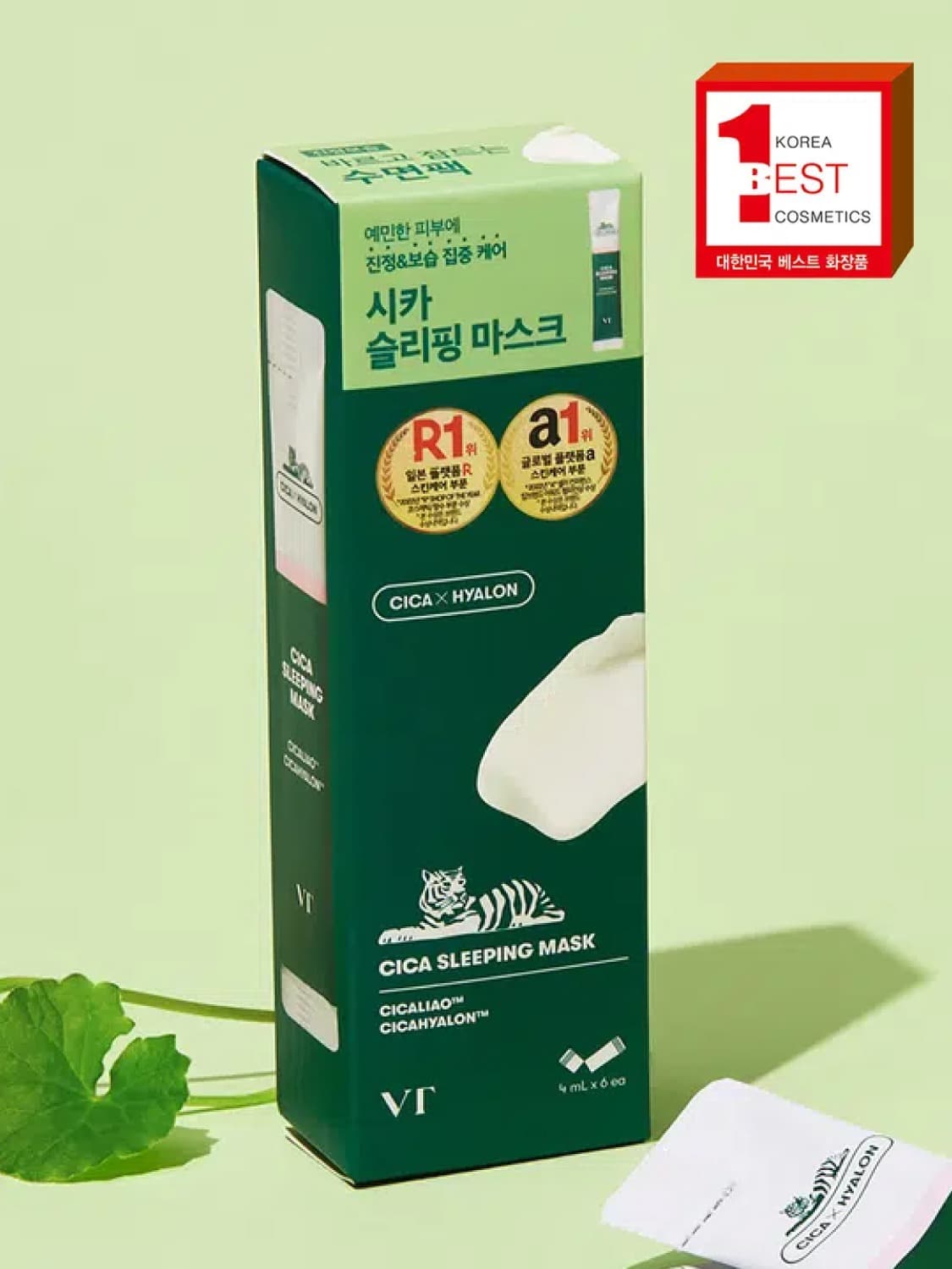 VT CICA Sleeping Mask · 4mL × 6 · 1