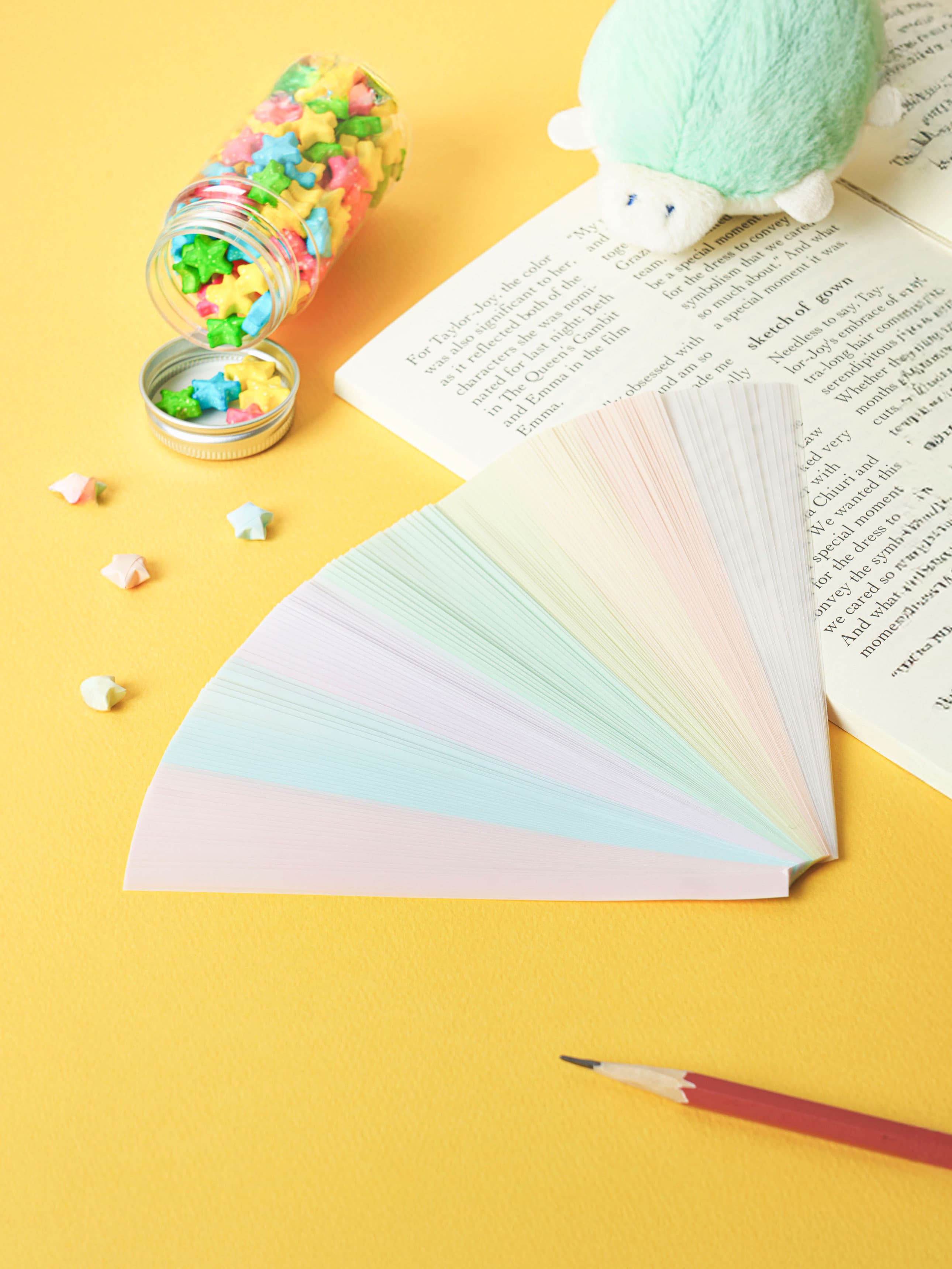 JONG IE NARA Pastel Star-Folding Paper · 152 strips · 1