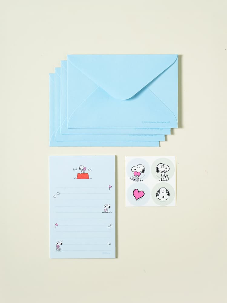 PEANUTS Snoopy Mini Letter Set · 20 sheets · 1