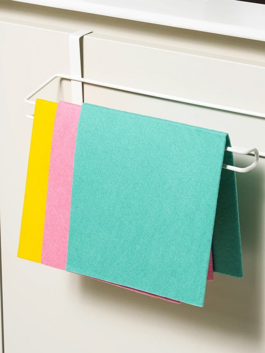 Korean-made Coloured Nonwoven Dishcloths · 10 pack